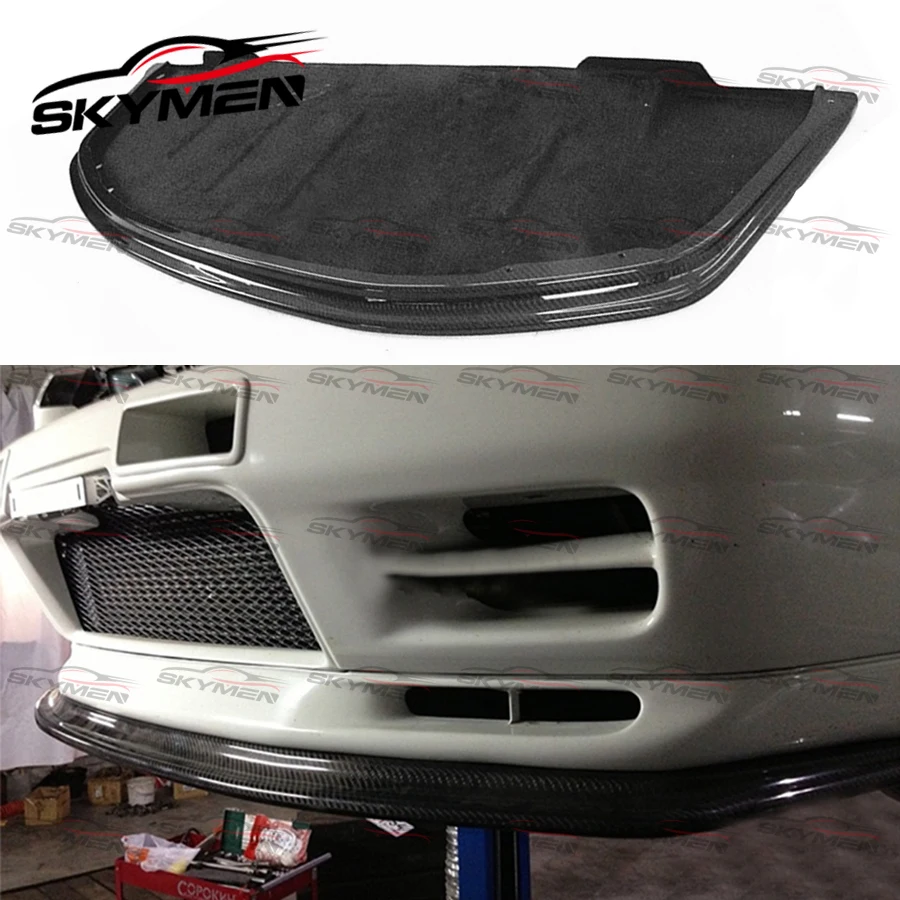 Передний бампер AB-Водный сплиттер переднего бампера из углеродного волокна Skyline