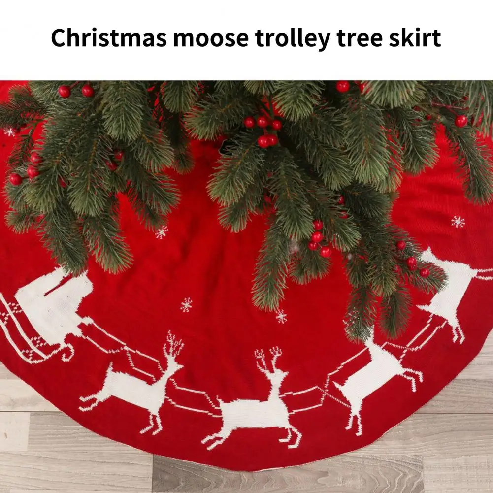 

Festival Prop Round Party Decoration Xmas Tree Floor Mat for Festival