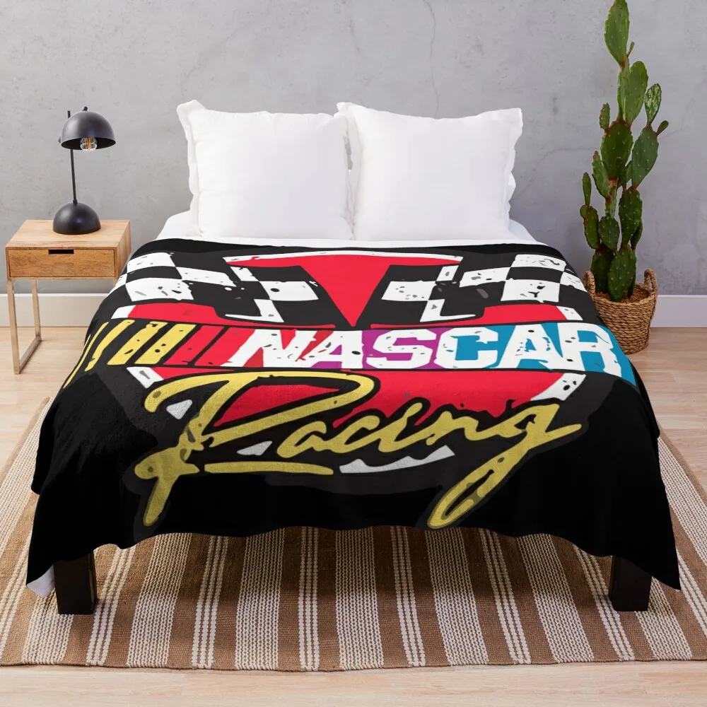 Одеяло Nascar Фланелевые дизайнерские одеяла для диванов