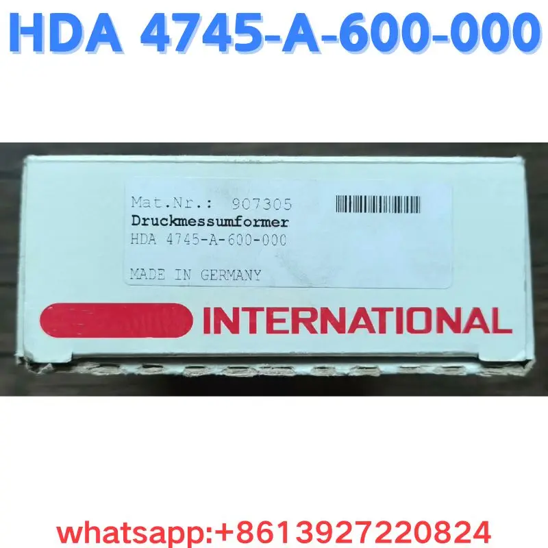 Новый датчик HDA 4745-A-600-000 оригинальный и быстрая доставка