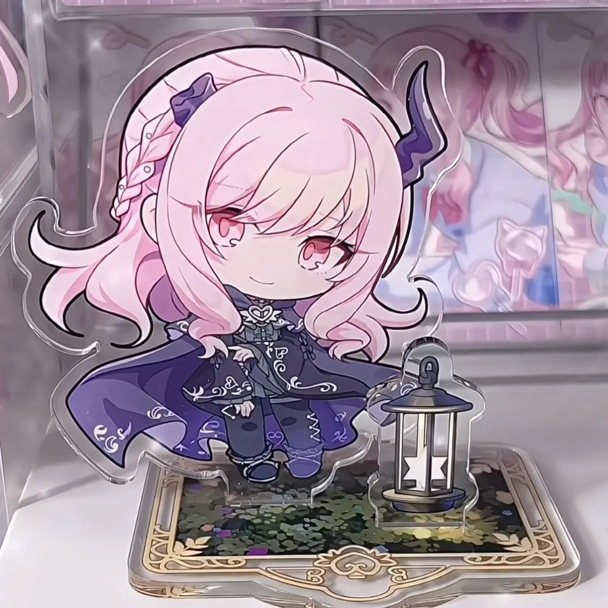 Акриловая подставка Akiyama Mizuki Witch Ver: Милая фигурка для демонстрации, коллекционная аниме-атрибутика, украшение для стола, аксессуар, подарок (art.: 3920d8dc250dd) - 3920d8dc250dd