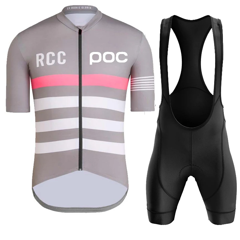 

2022 RCC POC велосипедный комплект из джерси и шорт, летний комплект для горного велосипеда, велосипедный костюм с защитой от УФ-лучей, велосипед...