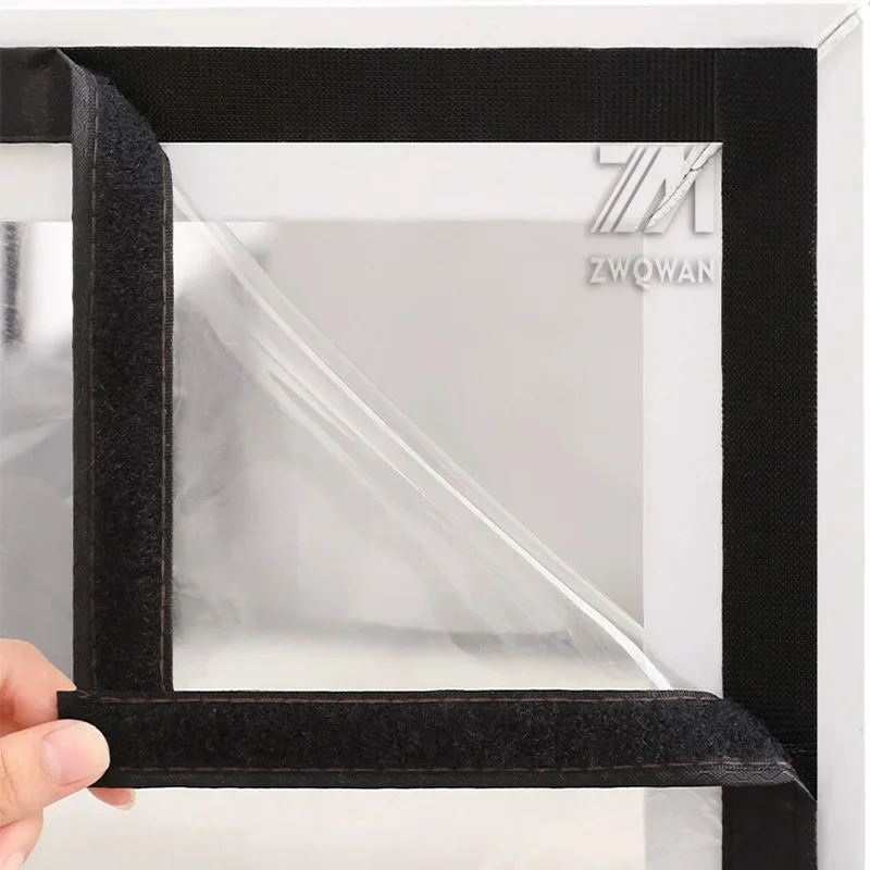 Зимняя ветрозащитная и теплая пленочная пластиковая ткань