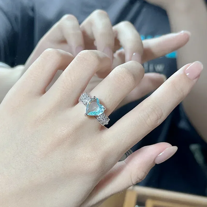 Высокое качество роскошное кольцо для любви в стиле MDL JMoissanite позолоченное