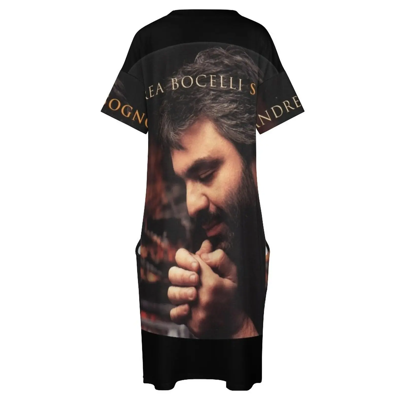 Andrea Bocelli sogno Свободное платье с карманами Платье феи на день рождения для женщин