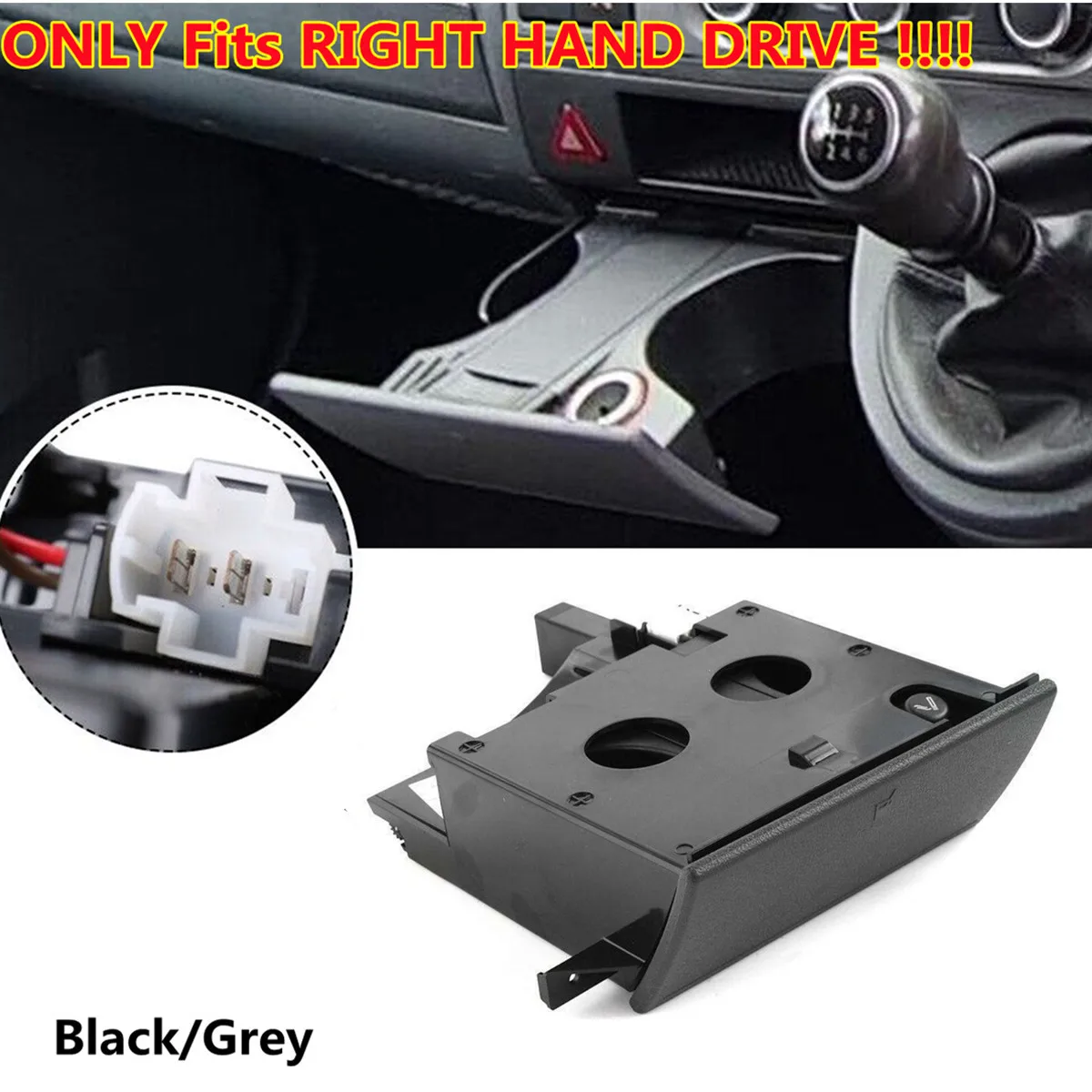 Подстаканник для монет для VW T5 транспортер пепельница автомобильный передний подстаканник для питьевой воды подстаканник держатель для чашки 7H285860130T подходит только для RHD