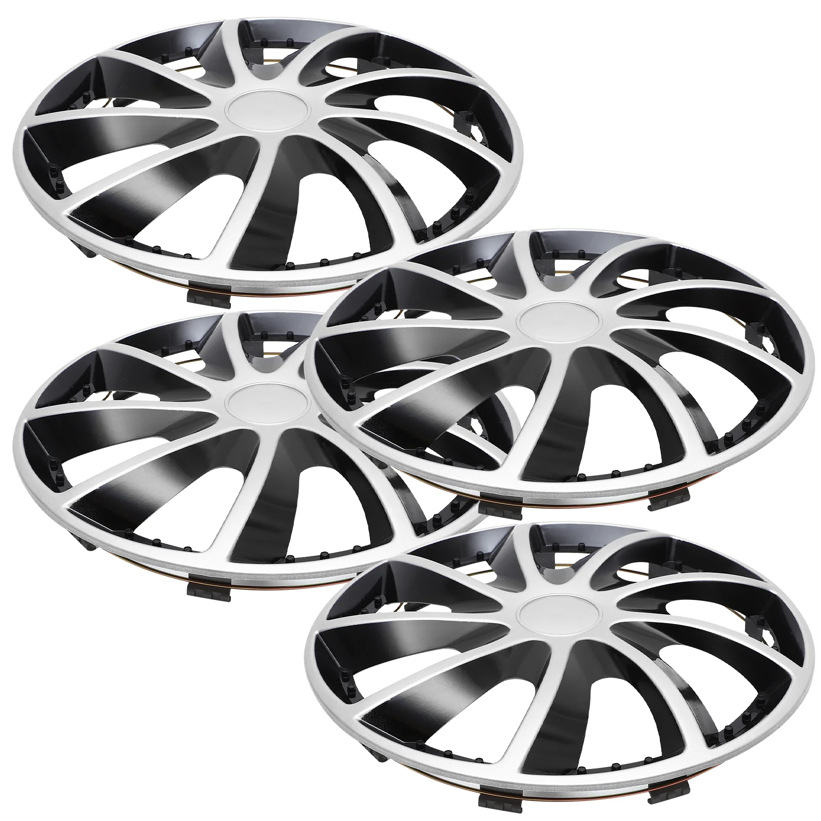 

4pcs 14 Inch Car Wheel Caps Case Hubcap For Car Hub Auto Refit Accessories Random Color
