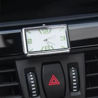 quartz analog interior air vent electronic home office accurate car clock dashboard universal luminous styling mini stick on