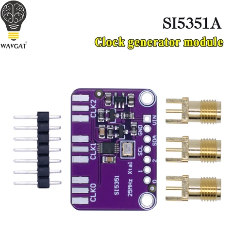 Модуль генератора часов Si5351A WAVGAT