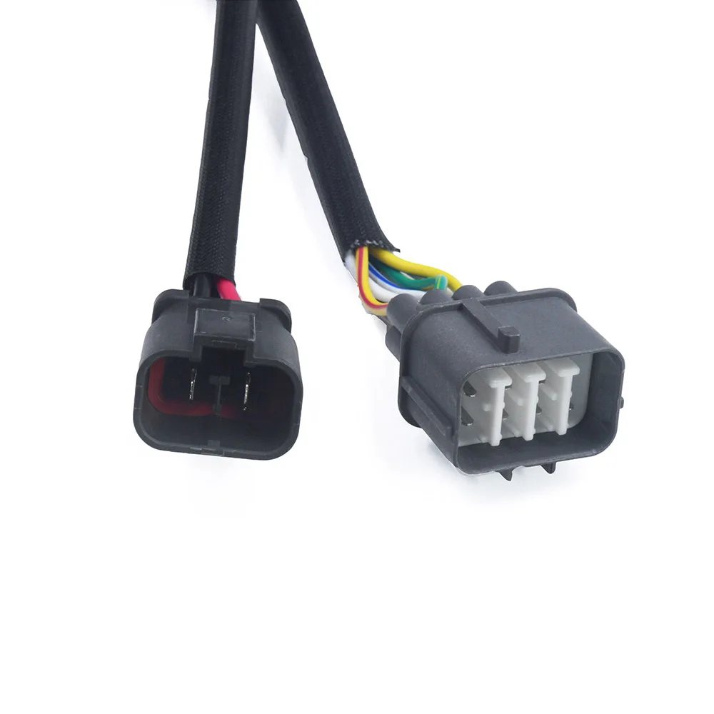 OBDII OBD 2 OBD2 16-контактный ELM327 штекер-двойной гнездо Y-образный разветвитель
