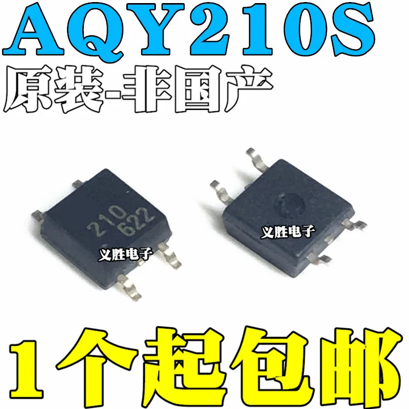 

Новый и оригинальный блок света AQY210S SOP4 светильник лейный соединитель, изолятор 1,2 1,5 В постоянного тока, 50 мА переменного тока, оптоизолятор,...