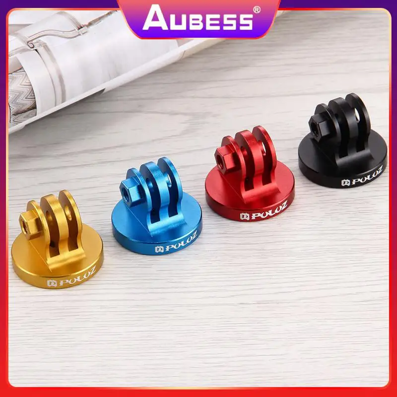 

Cnc Tripod Adapter Action Camera Accessories 1/4 Thread Adapter Camera Tripod Monopod Cnc Adapter Tripod Mount Base For Gopro