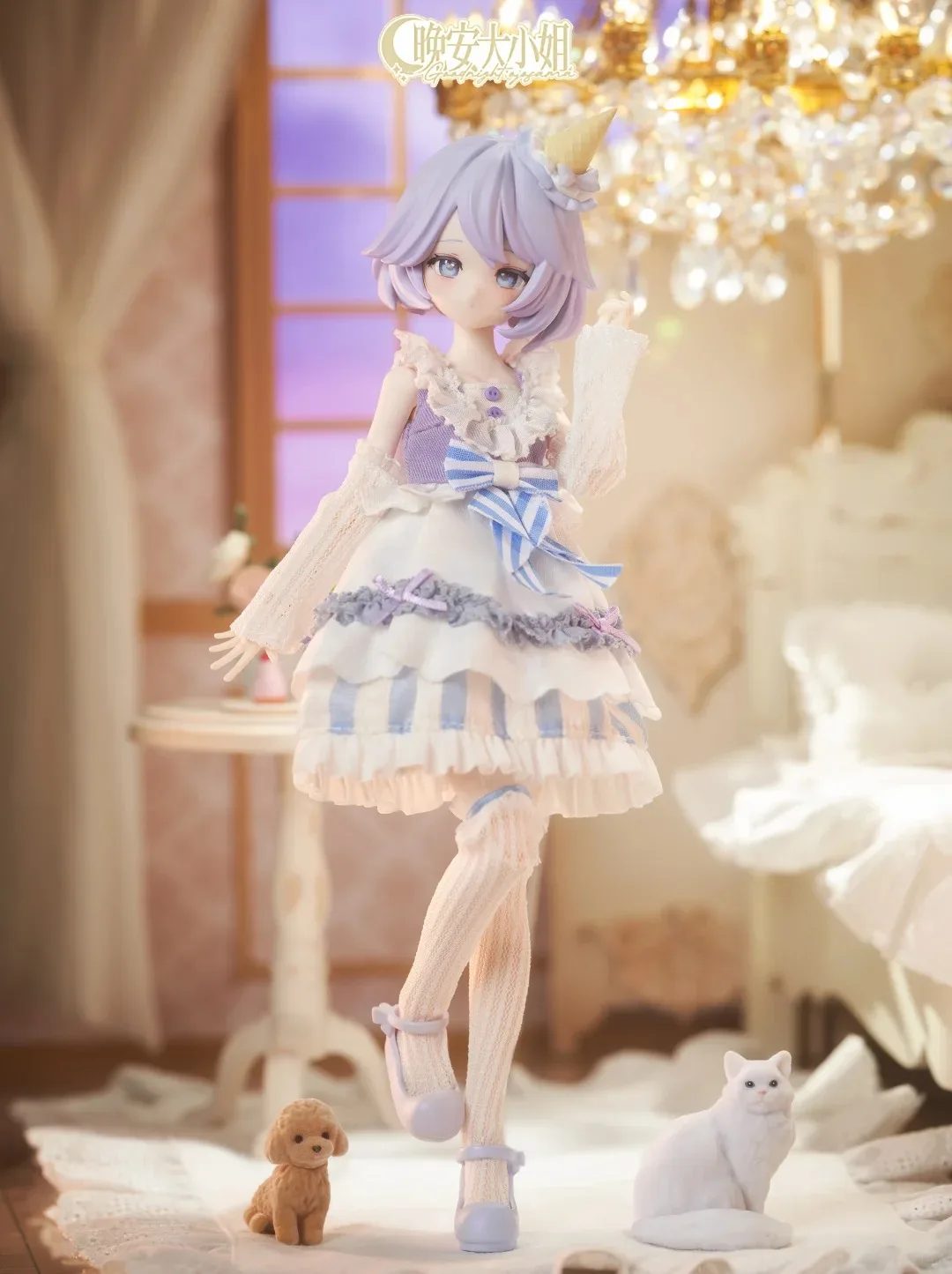 Фото Серия Goodnightojosama: Коллекционные куклы BJD 1/6 в закрытой упаковке (Blind Box), подарочная коробка-сюрприз, настольное украшение, мультяшная модель №4