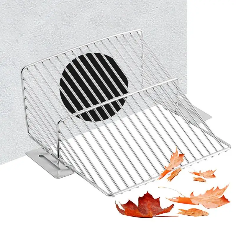 Настенный боковой Слив для пола угловой стопор из нержавеющей стали с твердым