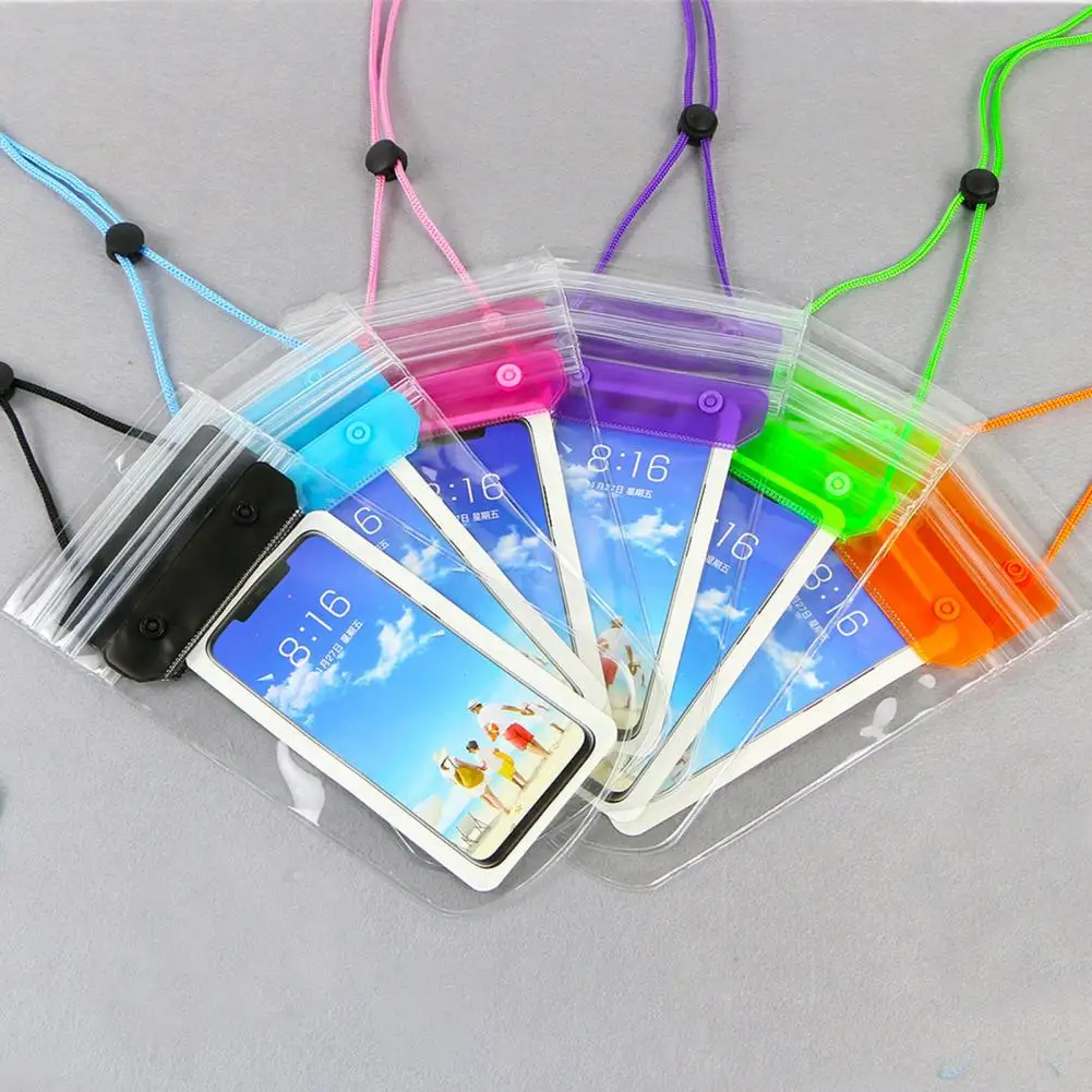 sensitive touch portable underwater case mobile phone cover for rafting free global shipping