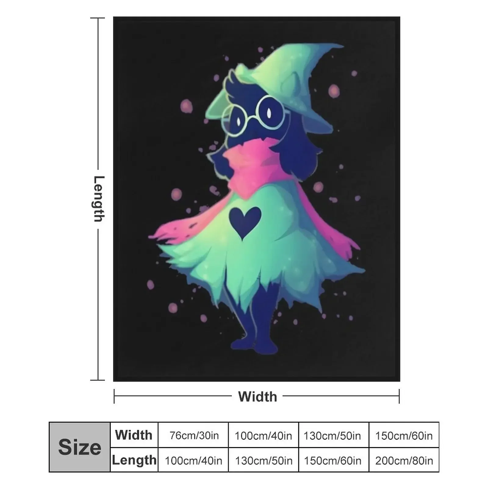 Классическое плед DELTARUNE RALSEI фланелевые летние одеяла