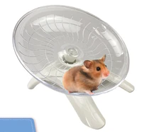 hamster running wheel flying saucer frisbee with bracket mute oversized running sports running wheel running ball roller toy