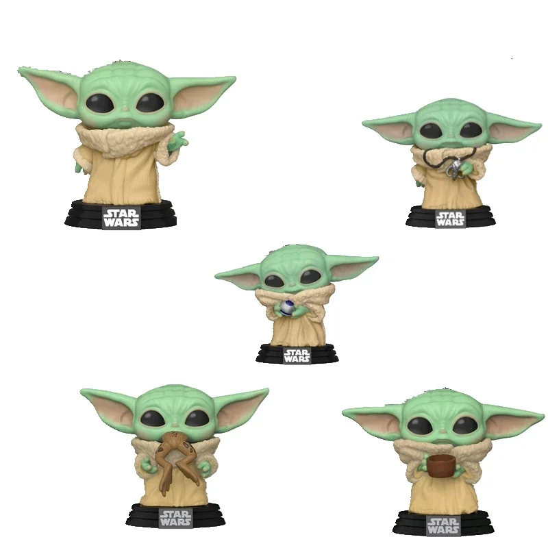 Новинка виниловые экшн-фигурки Funko POP Yoda the Child #368 #370 #378 #379 #398 #384 #385 #269 ограниченная