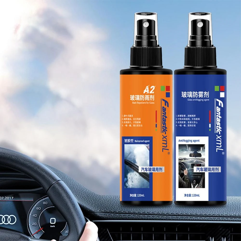 

120ML Waterproof Coating Spray For Windshield Rearview Mirror Car Window Glass Film Rainproof ging Coating Agent