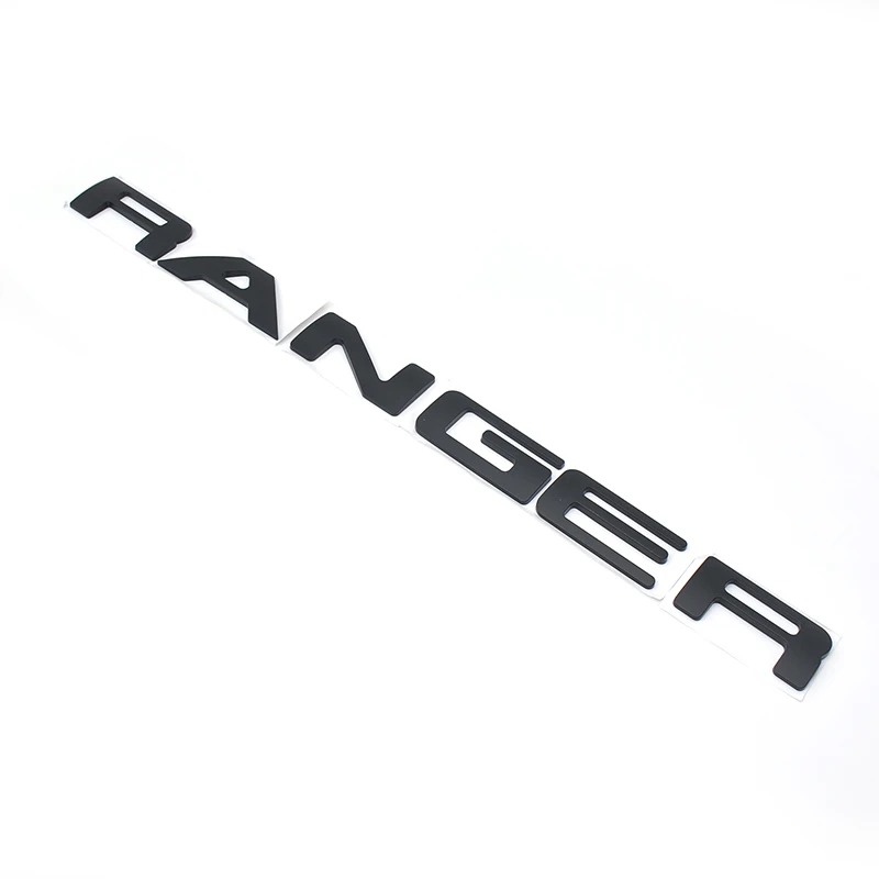 

Для Ford Ranger T9 2022 2023 2024, задняя эмблема из АБС-пластика, задняя дверь, задняя дверь, логотип с буквами