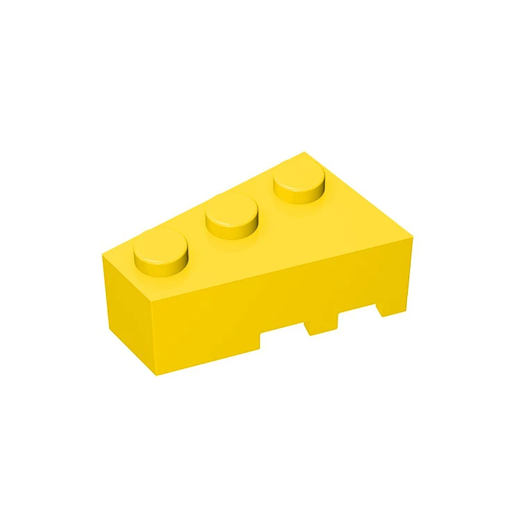 

10pcs 6565 Wedge 3x2 Left MOC Brick Parts Building Blocks Accessories Assemble Replaceble Changeover Particle DIY Kid Gift Toy