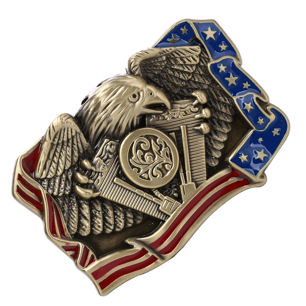 

Zinc Alloy Western Cowboys Cowgirl Rodeo Eagle Belt Buckle Jeans Accessory