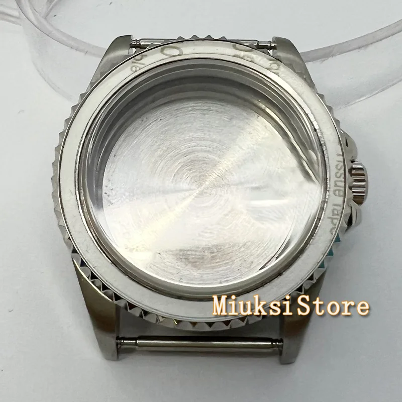 Чехол для часов NH35 38/40 мм нержавеющая сталь 316L Sapphire Date Cyclops однонаправленный