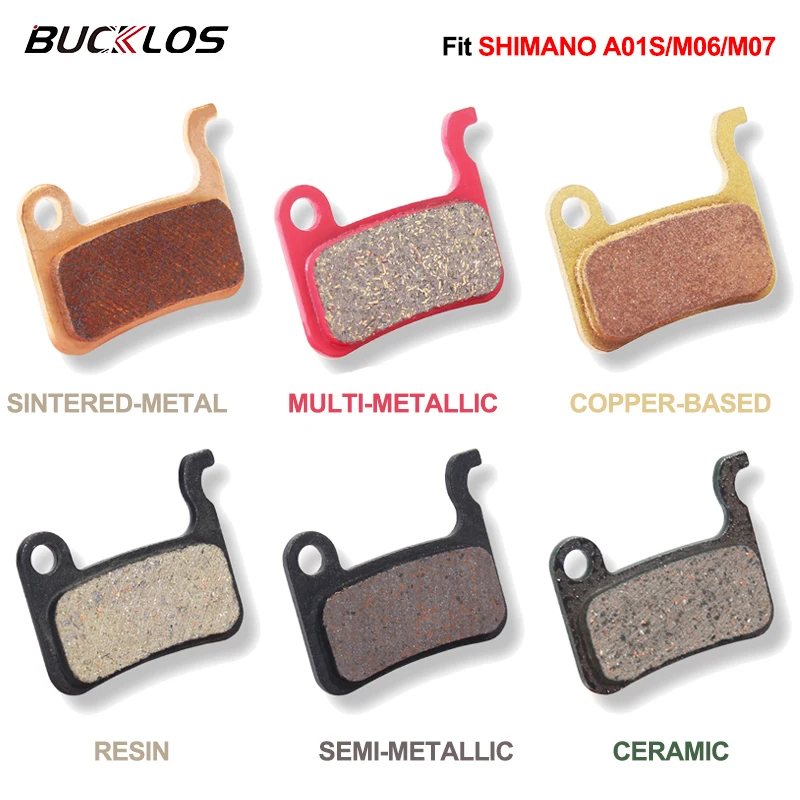 Дисковые тормозные колодки BUCKLOS для велосипеда гидравлические запчасти SHIMANO A01S M06