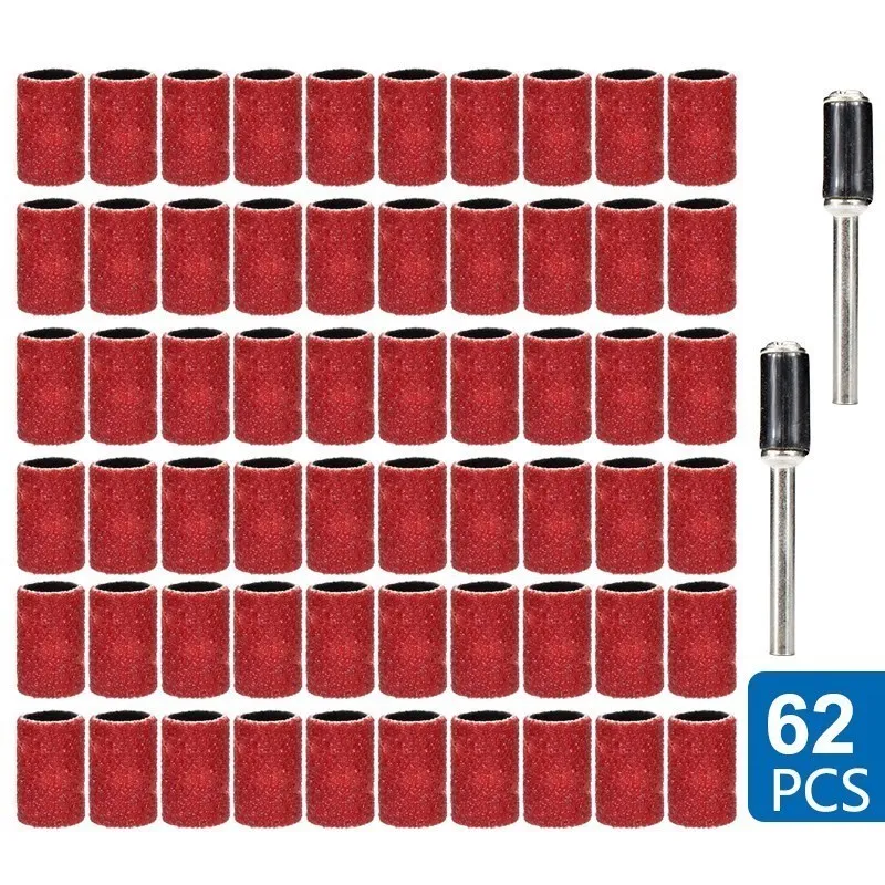 

Шлифовальные ленты HAMPTON, зернистость 80, 62 шт.