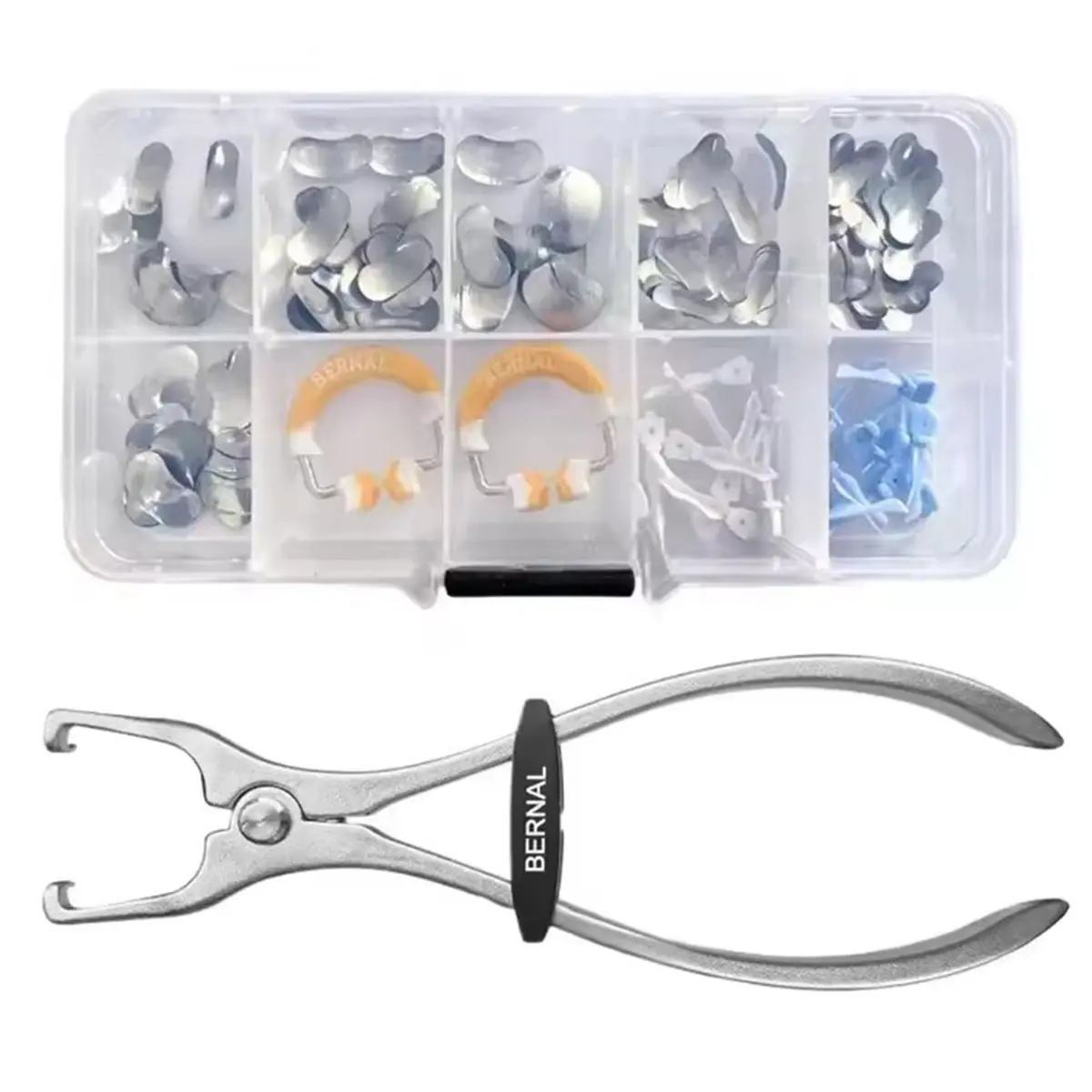Фото Премиальные кольцевые щипцы ABUA Matrix Ring Forceps: кусачки для кольцевых зажимов, сильные разделительные зажимы, совместимые с Wagotrix №2