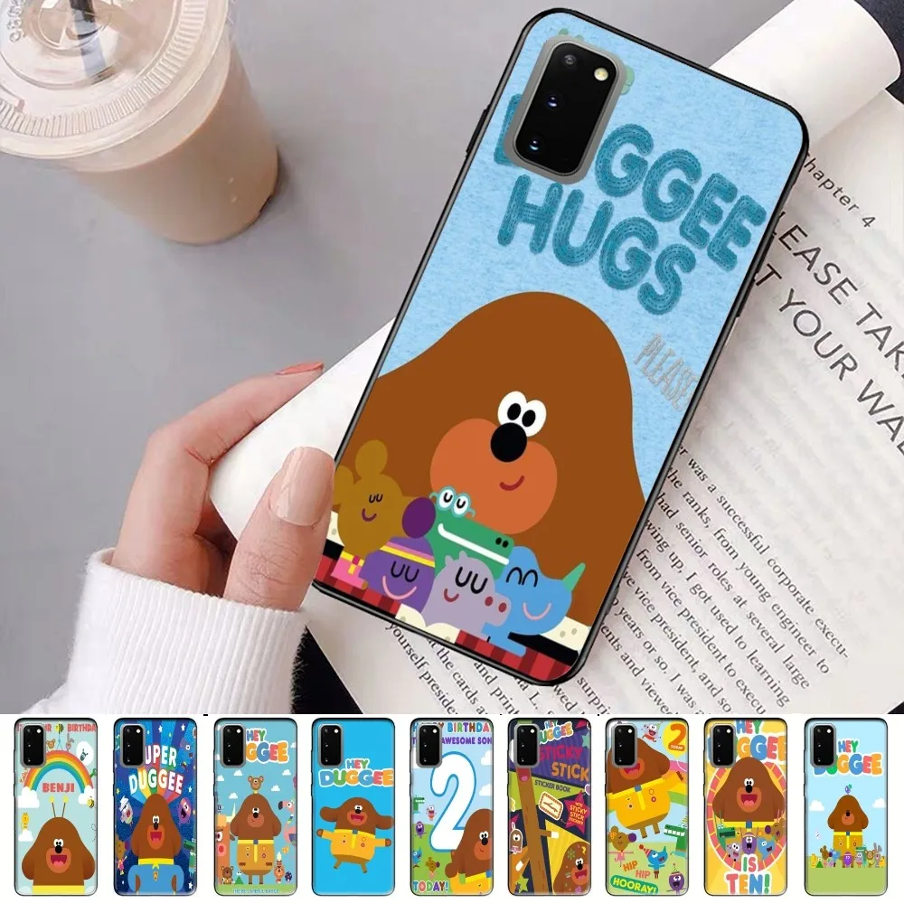 Телефонный чехол H-Hey D-Duggee для Samsung S 9 10 20 21 22 23 30 24 plus lite Ultra FE S10lite чехлы