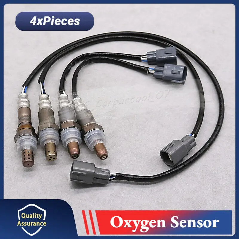 

4 датчика кислорода вверх и вниз по потоку для 2007-2013 Toyota Tundra л