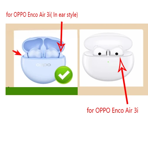 Чехол для OPPO Enco Air 3i с милым мультяшным медведем и силиконовый чехол наушников 2/R3