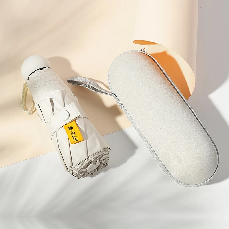 

Mini Sun Umbrella Anti-UV Mini Capsule Umbrella Small Umbrella Pocket Sun Protection and Ultraviolet Protection Portable Umbrel