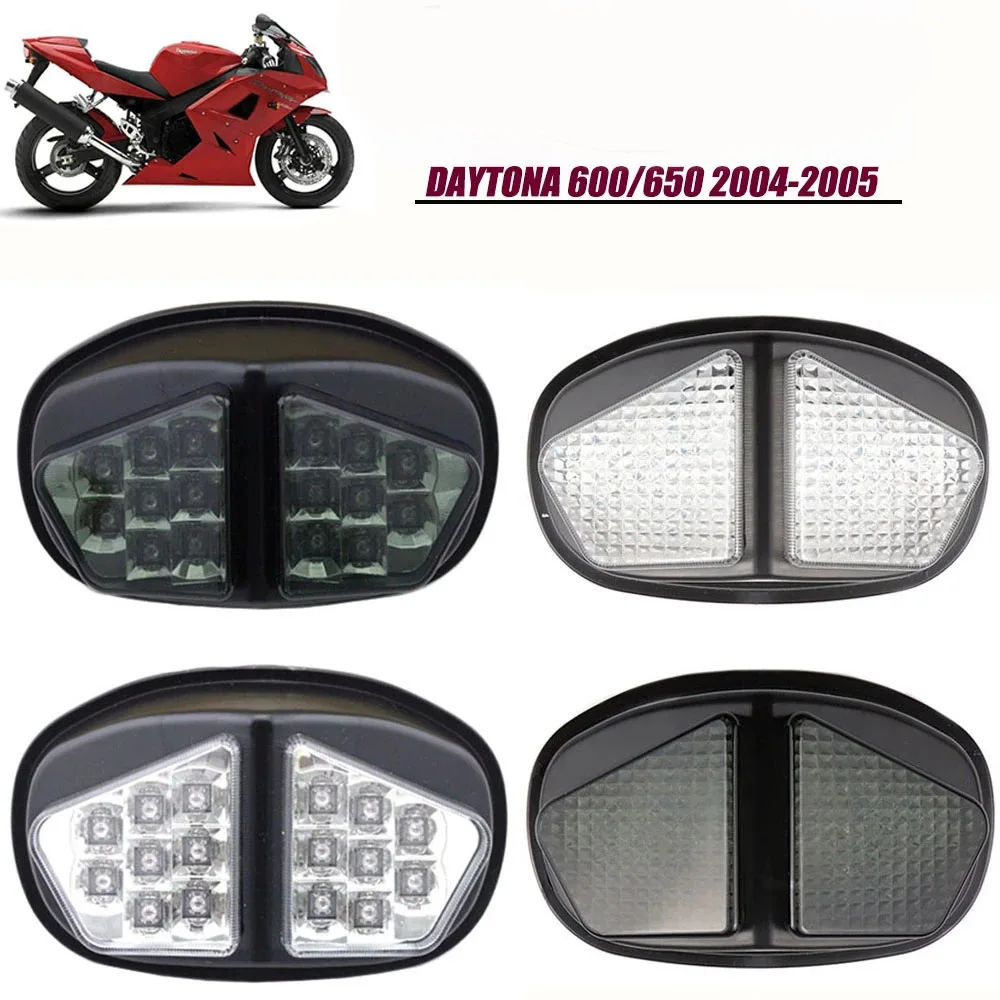 

Motorcycle Rear Tail Light Brake Turn Signals Integrated Led Light Blinker Lamp For Triumph Daytona 600 650 2004-2005
