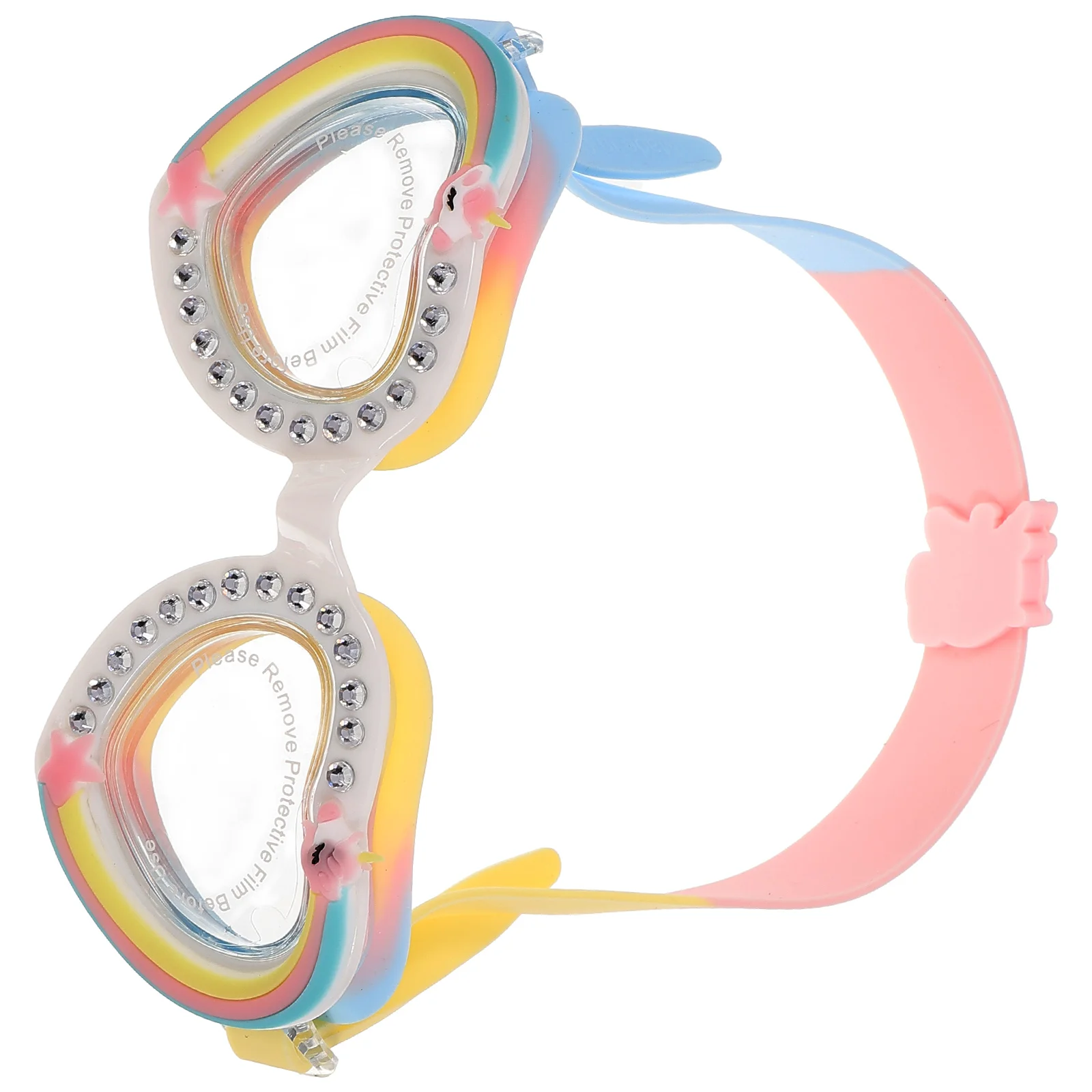 

Очки для плавания для детей, очки в форме сердца, портативные детские очки, очки для плавания высокой четкости