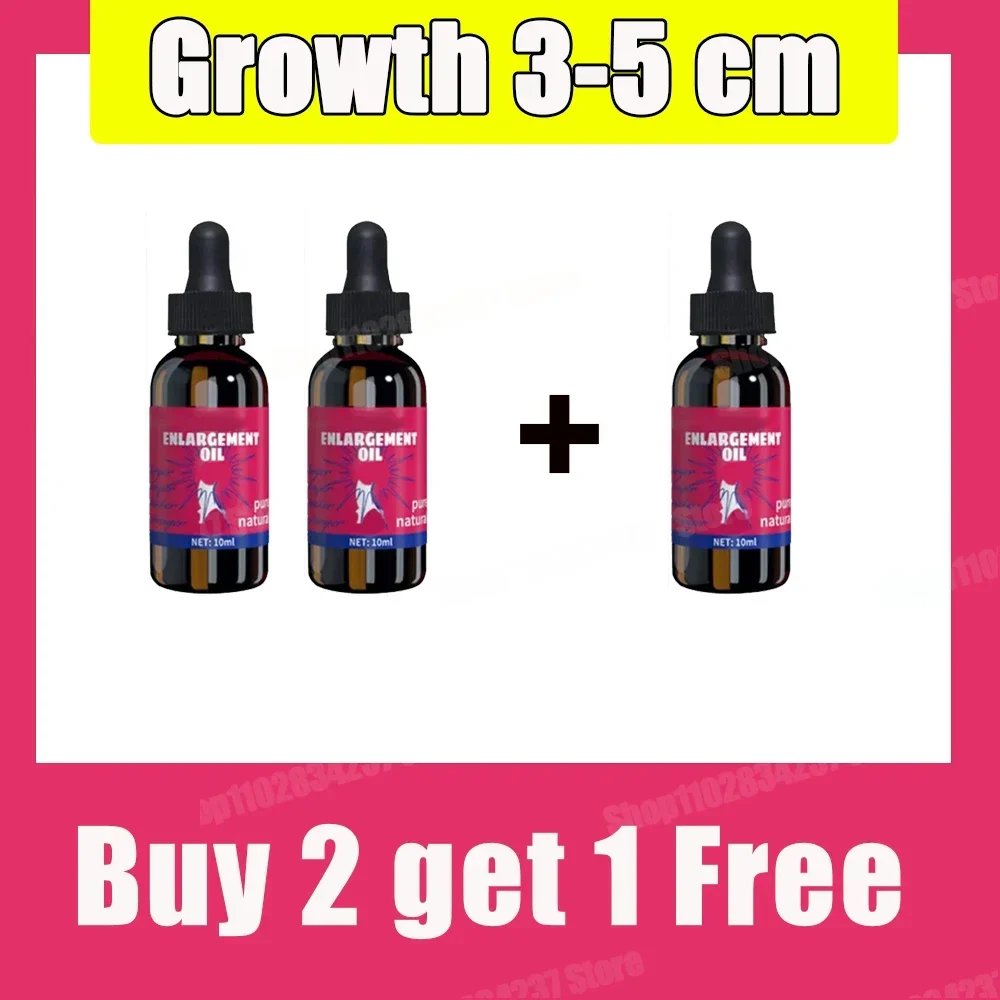 Массажное масло Grow Long для мужчин большего размера