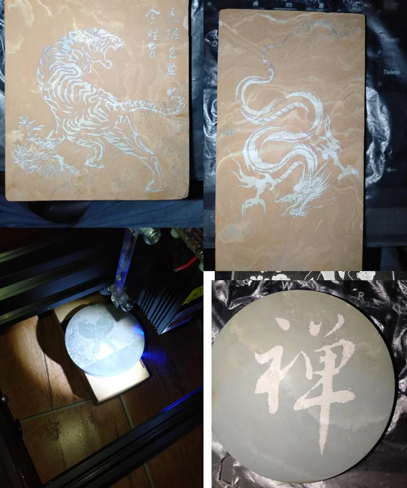 Большая площадь DIY лазерная гравировальная машина портативный универсальный