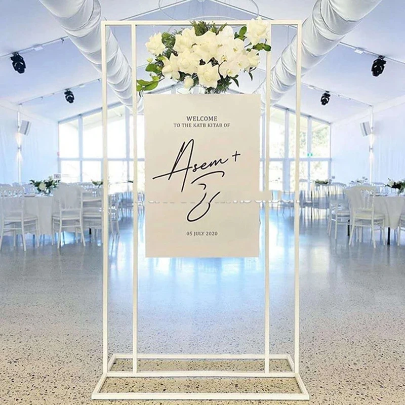

Квадратный фон для фотосъемки с изображением арки свадьбы воздушный шар стойка Блестящий металлический позолоченный наружный искусственный цветок дверь полка рамка