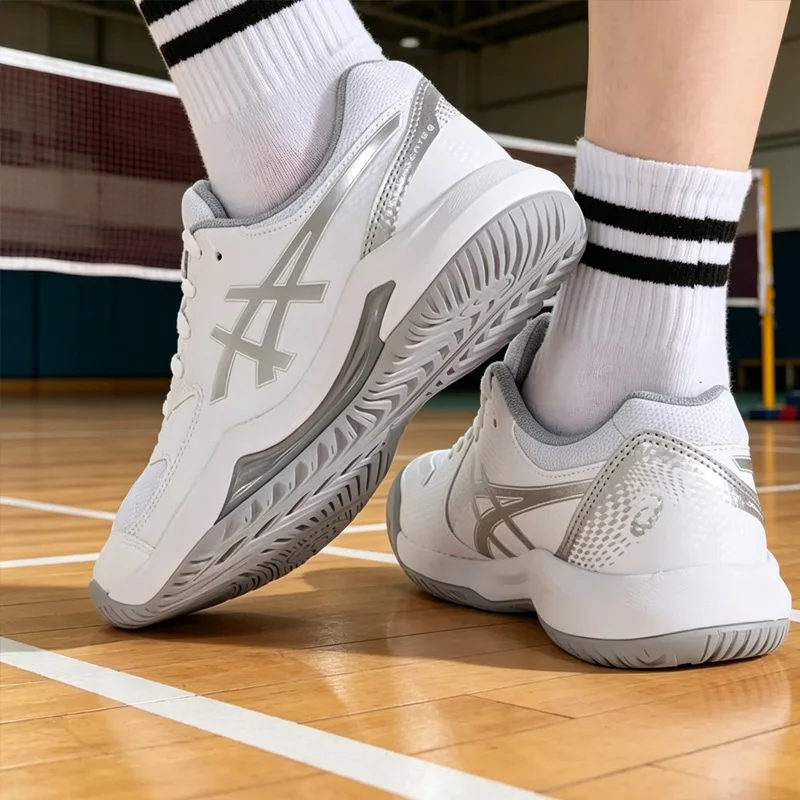 Фото Женские теннисные кроссовки Asics, дышащие, нескользящие, износостойкие, легкие, удобные, спортивные кроссовки 1042A237-101 №4