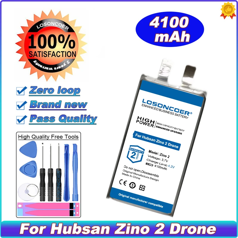 4100mAh для Hubsan Zino 2 Zino2 ZINO 2 + ZINO2 + Дрон DIY сварочные полетные элементы аккумулятор