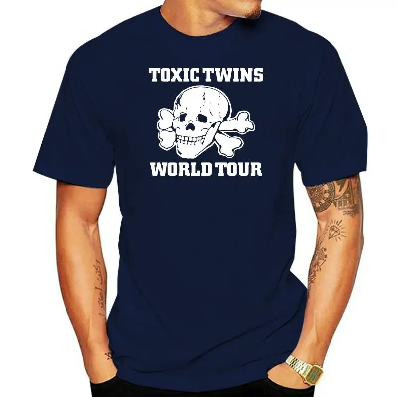 

TOXIC TWINS WORLD TOUR Vintage 80s Tshirt men and women tee BIG SIZE S-XXXL