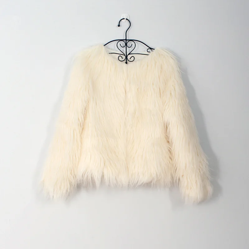 Warm Faux Fur Jacket Y2k Feather Cropped Jacket 90s Retro Cropped Coat Sweet Trend Cardigan Fashion Winter Jacket Women Autumn