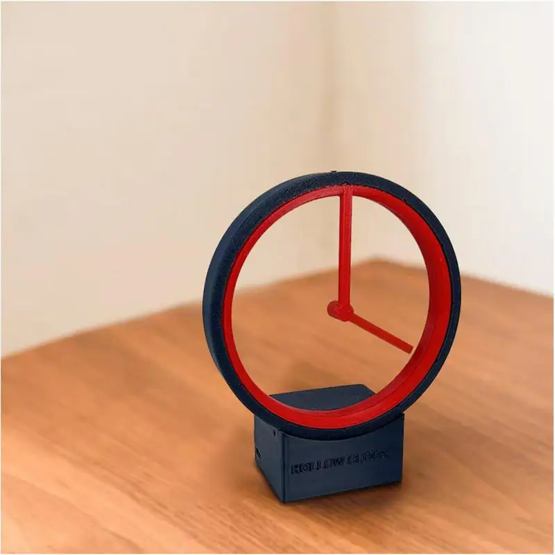 

Полые часы, долговечные бесшумные винтажные плавающие настольные украшения, часы для гостиной, антикварные настольные часы, от поставщика кухонных и спальных комнат