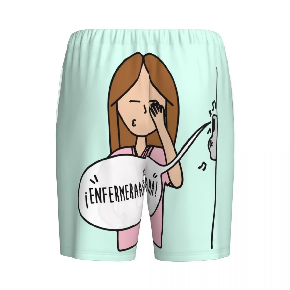 Пижамные шорты с принтом на заказ одежда для сна карманами врачей медсестер