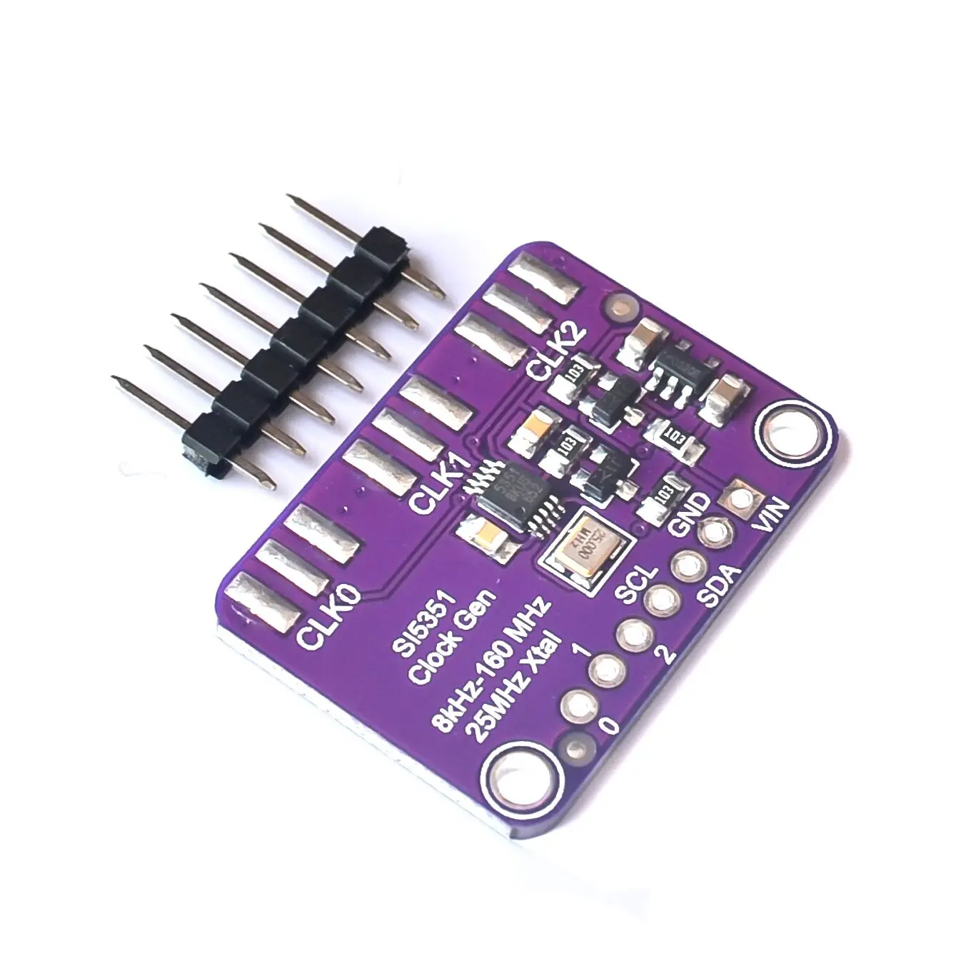 

1PCS Si5351 Si5351A Clock Breakout Board Precision 25MHz Crystal Controller Signal 3.3V-5V