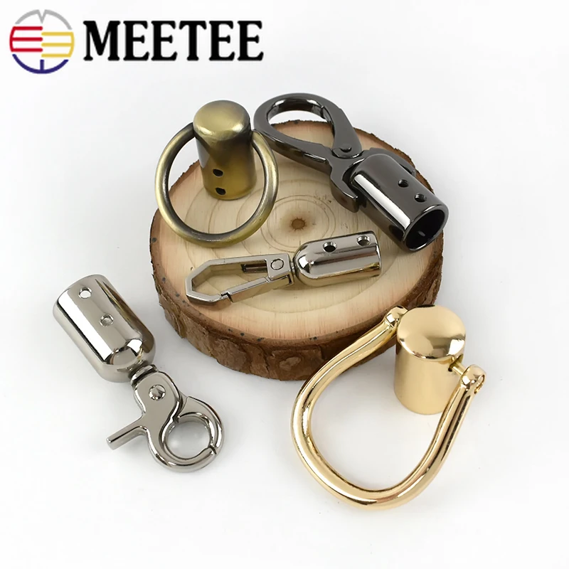 Металлическая кисточка Meetee 4 шт. зажим для крышки металлические пряжки ремешок