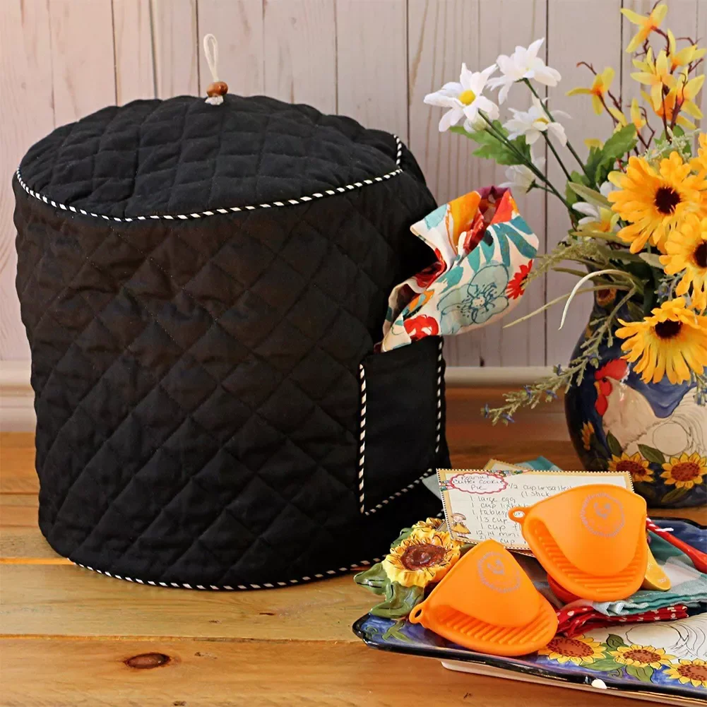 

6QD 8QD Anti Static Washable With Pocket Interior Foldable Wrap Protective Home Pressure Cookers Dust Cover Decorative