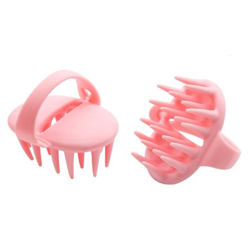 Силиконовый шампунь артефакт не повреждает кожу головы расческа для шампуня