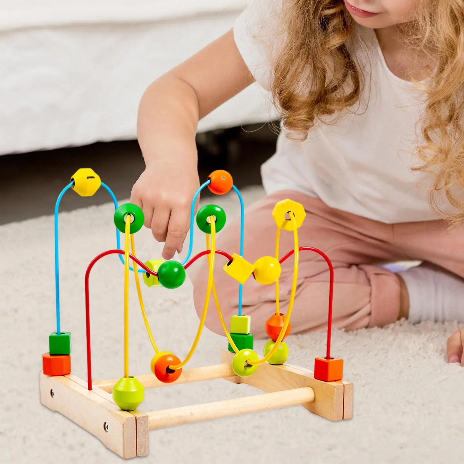 

Bead Toy Colorful Roller Coaster for for Kids Boy Girl Gift Birthday Gifts